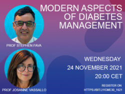 Modern aspects of Diabetes management – 24th November 2021